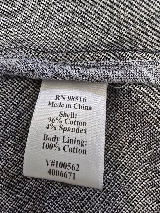 Coldwater Creek Double-Breasted Denim Jacket Womens M  Dark Wash - Picture 8 of 10